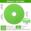 Lothee 5 Pcs Rock Slab Grinding Disc, 4 Inch Glass