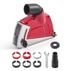 VEVOR Cutting Dust Shroud for Angle Grinders, Universal 4-5 in