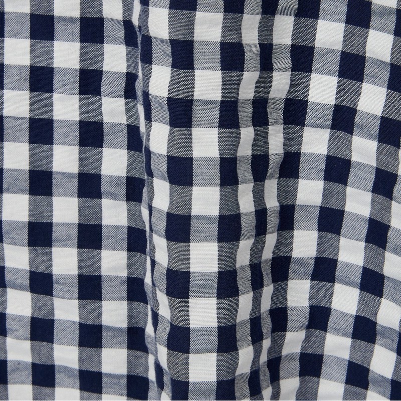 JAJU [JAJU] Men's Seersucker 5-part Pajama Set_Light Navy