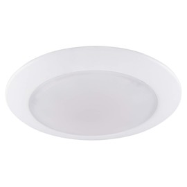 Sunset Lighting F8626-30-4K Sunset Disk Light, White, 1.13x7.50x7.50