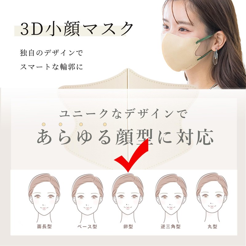 [ＬｉｌｙＮａ] マスク 52枚入(13枚×4パック) 【乾燥肌の不快感ヘ改良】 ３Dマスク 【適格請求書発行事業者】不織布マスク 定番マスク 立体マスク 不織布 ３D