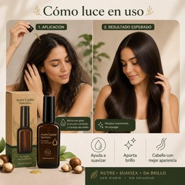 2 Morocco Aceite De Argan Tratamiento Capilar Marroquí Multifuncional Para El Cabello, Aceite Hidratante Para El Cabello, Reparación De Daños Secos, Aceites Absorbentes, Tratamientos Para El Cabelludo, 100 Ml, 2 unidades de 50 Ml c/u