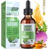 Soursop Graviola Liquid Drop Soursop Bitters Liquid, 2000mg Organic Soursop