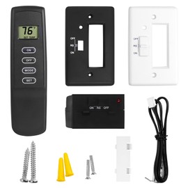 Upgraded Fireplace Remote Control Kit,Fit for skytech 1001 Napoleon Empire Rasmussen Superior Kingsman Regency and More.Temper Adjustment,Child Protection, LCD Screen,Control Millivolt Gas Valves