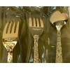 Cellini Romanesque Vtg Cellini Romanesque 1968 Roses Gold Electroplate Silverware
