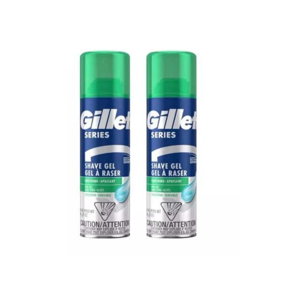 Gillette Series Sensitive Skin Shave Gel with Aloe - 70g