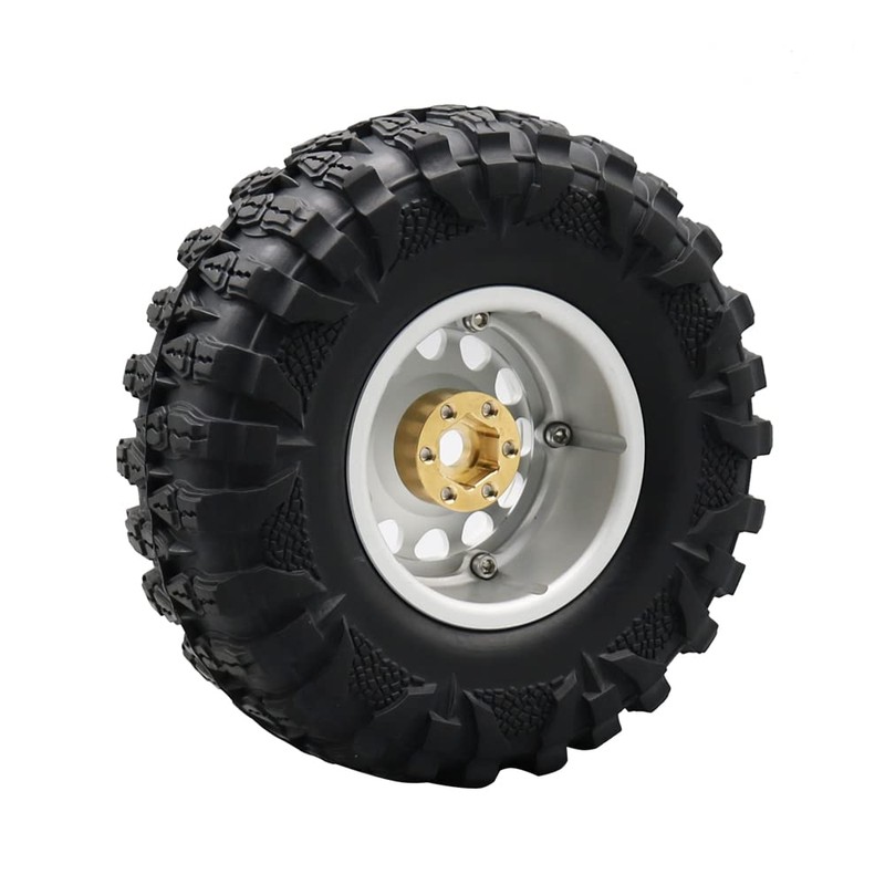 NXUEBDU Brass Wheel Hex Hub 12mm Extenders Adapter for 1/10