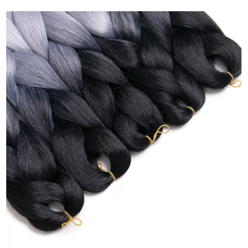 SYGIRLISH Extensiones 100% De Kanekalon Puro Para Trenzas Africanas Color