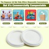 Green Earth, 4 oz Bagasse Compostable Cups, Biodegradable Sugarcane Fiber