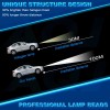 AuureLamp For Infiniti G37 2008-2013 6000K LED/HID Headlight High Low