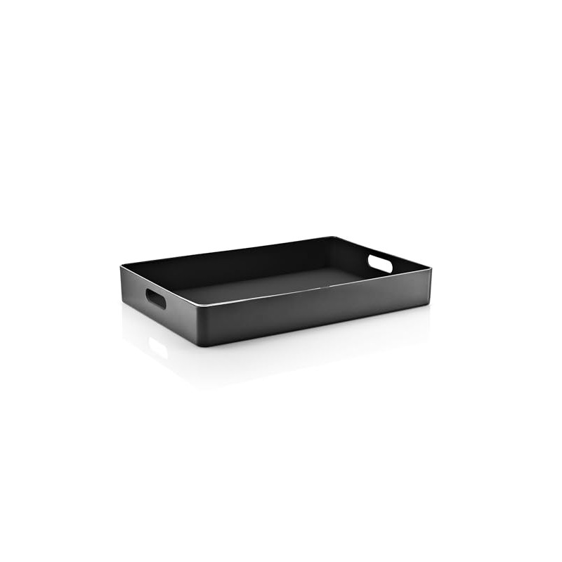 Eva Solo Deep Serving Tray with Handles, Black