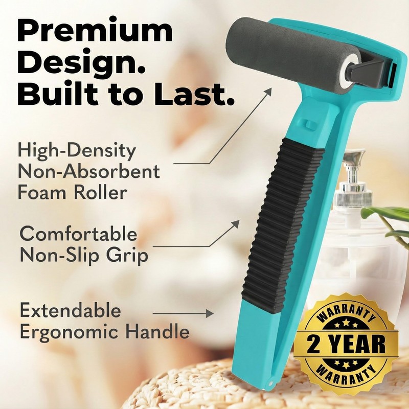 bearback Lotion Applicator for Back & Body Long-Reach Roller for
