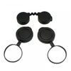 Binoculars Cover, 3 Pieces 42 mm Lens Cover, Rubber Dust