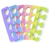 ZMOI 24Pcs Toe Separators Set Soft Pedicure Tool ZMOI