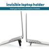 MBAIYO Foldable Keyboard Riser Stand, Self-Adjusting Laptop Feet with Dual