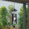 Baoblaze Outdoor Solar Light Wind Chime Hanging Decoration Sturdy Accessories
