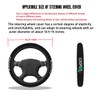 Car Leather Steering Wheel Cover Anti-Slip Steering Wheels Accessories Compatible