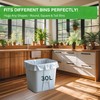 Pastiko 100% Compostable Bin Bags 30L Bin Liners Extra Thick