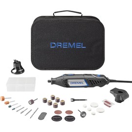 Dremel 4000-2/32 Rotary Tool Kit – Variable Speed Engraver, Polisher, Sander with 2 Attachments & 32 Accessories