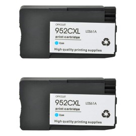 NineLeaf Remanufactured Ink Cartridge Compatible for HP 952XL 952 XL High Yield use in OfficeJet Pro 8710 8720 7740 8740 8715 8725 8730 8702 8216 8218 8716 8728 Printer (2 Cyan)