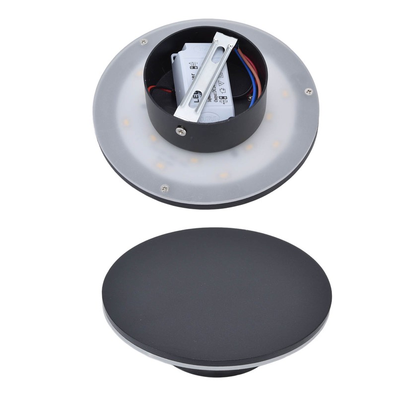 LED Wall Light Round Solar Eclipses Modern Simple Design 360