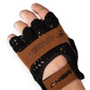 Chiba Unisex Retro Guanti Black/Brown XXL