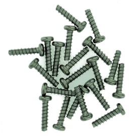 D4 (4mm x 6mm) TX Pan Screws for Plastic (Trilobular) - Stainless Steel (A2) (Pack of 20)
