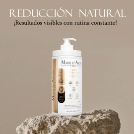Crema Corporal Reductiva 1000 ml | Crema Corporal con Alcanfor, Alcachofa y Hiedra Europea para Cuidado de la Piel y Reducción de Medidas | Ayuda a Tonificar la Piel | Marie d'Argan