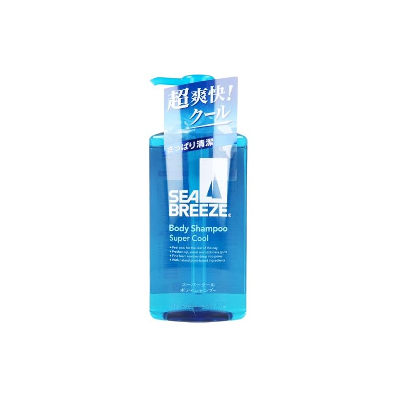 Seabreeze Super Cool Body Shampoo, 16.2 fl oz (490 ml)