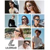 LILONGAD Women’s Fit Over Polarized Sunglasses – Wear Over Glasses