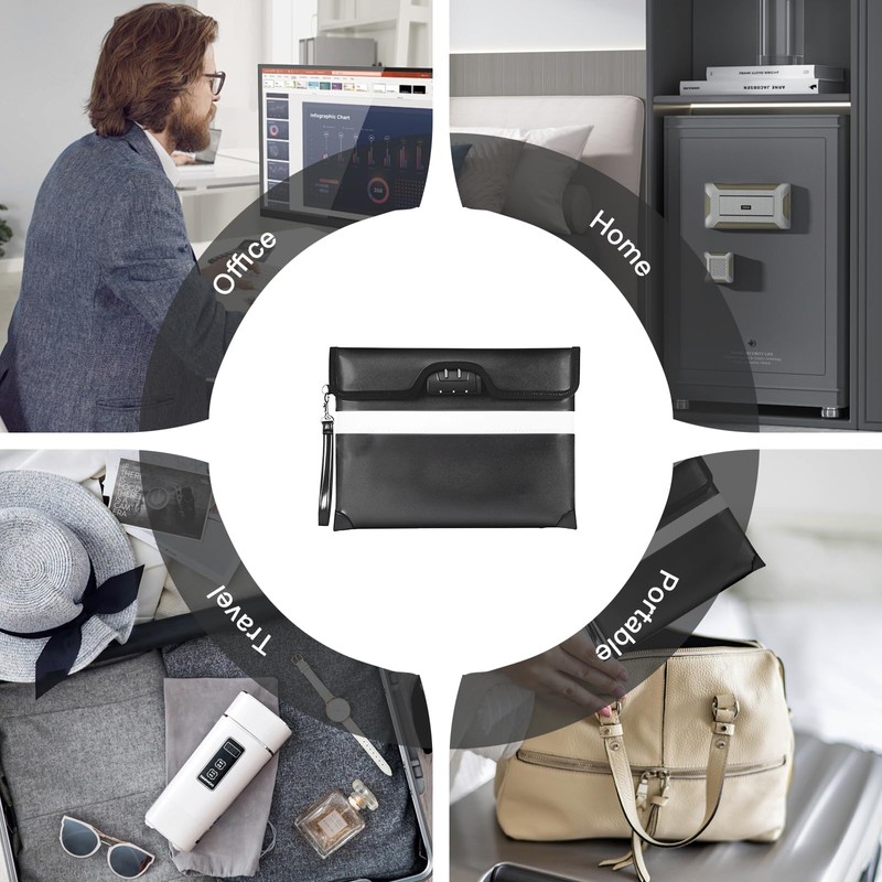 Fireproof Bags for Cash and Documents - Secure Fire Proof