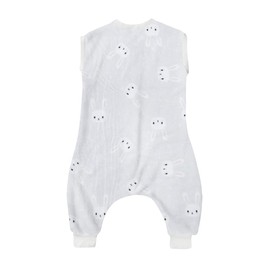 CHIQUI MUNDO Baby Sleeping Suave Saquito para Dormir de Bebé Calientito Mameluco sin Mangas con Cierre Abertura para Pies y Manos 100% Microfibra.
