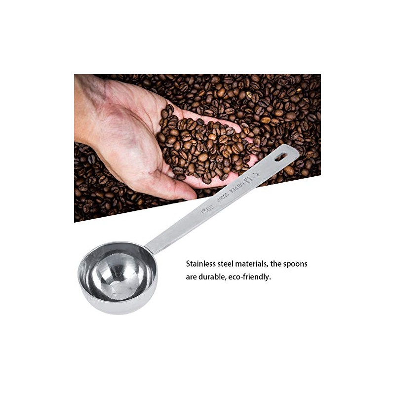 Cuchara Medidora de Café, Cucharadas de Café de Acero Inoxidable