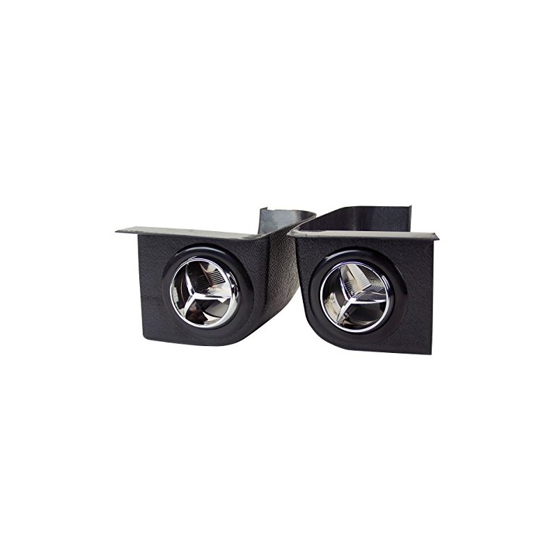 Old Air Products Underdash Round Corner Vent/Louver (Pair) #32-10