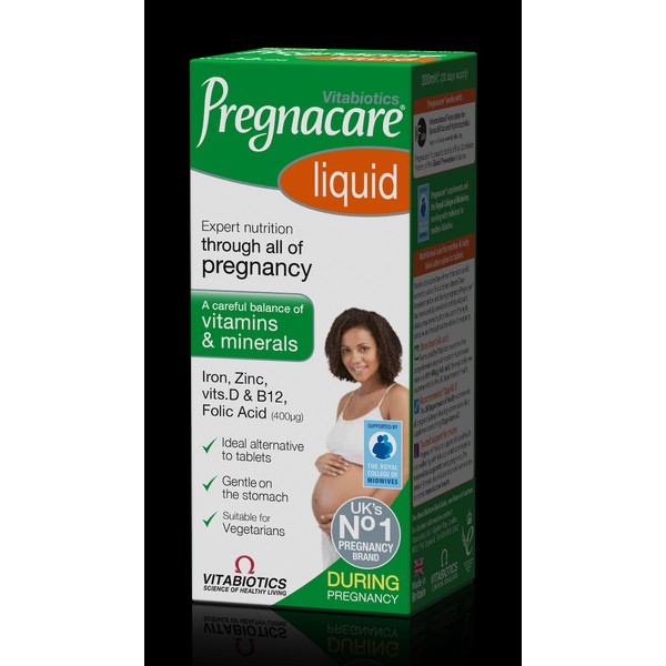 Vitabiotics Pregnacare Liquid 200ml for Pregnancy
