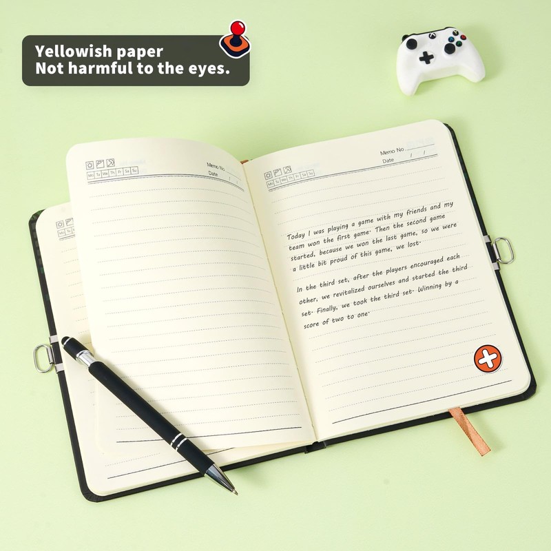 WERNNSAI Diary for boys - game notebook for children