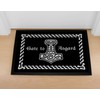 MoonWorks® Doormat with Saying Gate to Asgard Nordic Mythology Odin