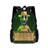 Zoo Print Bookbag Water Resistant Lightweight Durable Backpack School Bag