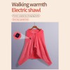 USB Electric Warm Heating Shawl Soft and Comfortable Blanket Winter