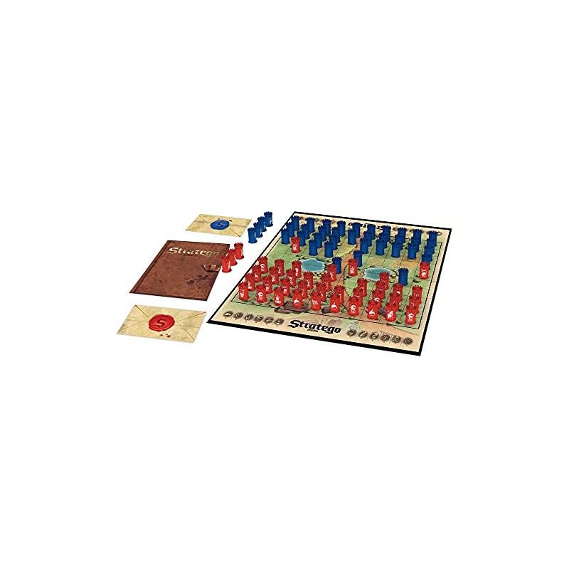 Jumbo, Stratego - Original, Strategy Board Game, 2 Players, Ages