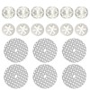 18 STK Hitzeschutzblech Reparatursatz, 30mm Sicherungsscheiben & 50mm Klemmscheiben Hitzeschutzblech,