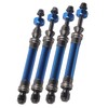 4Pcs CVD Front Rear Drive Shaft Metal Transmission Axle for