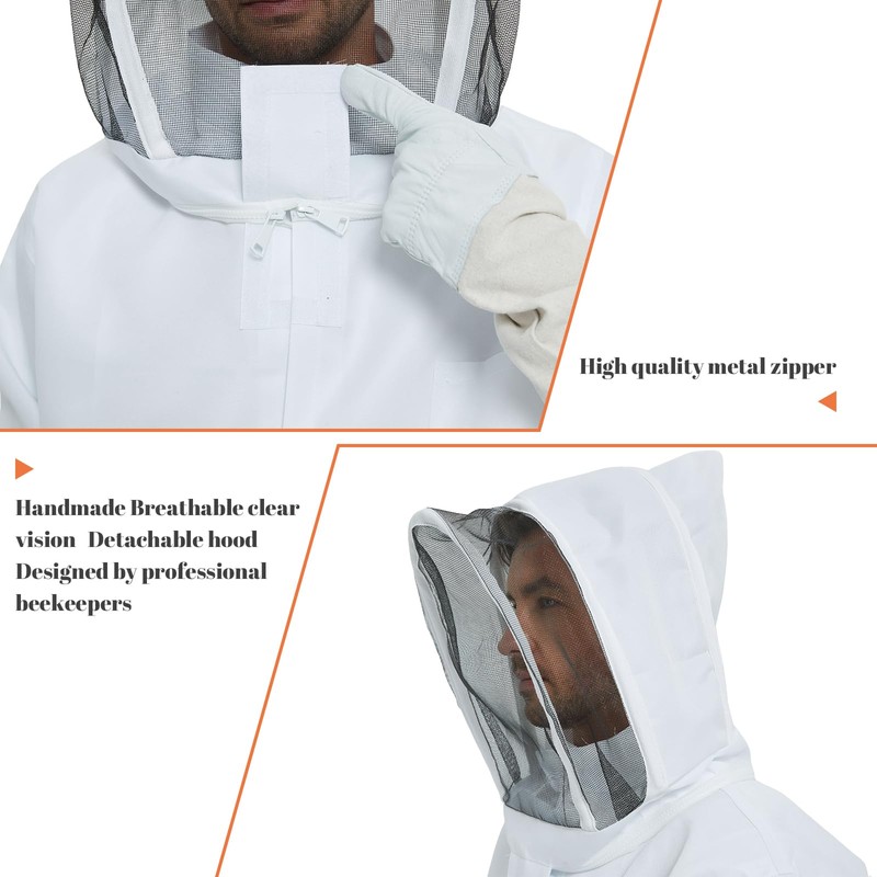 ACLUYSKA bee keeper jacket- bee suits for sting proof for