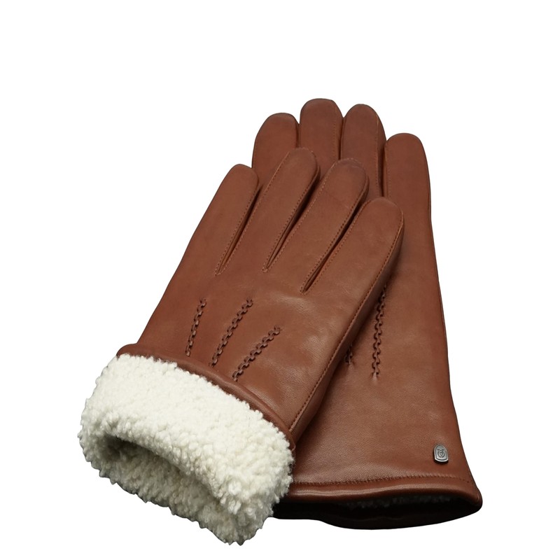 AKAROA ESTD 2019 DAN Men's Leather Gloves, Touchscreen Function, Italian
