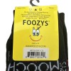 Foozys NWT Foozys Black Red Kiss Lip Smooch Text Novelty