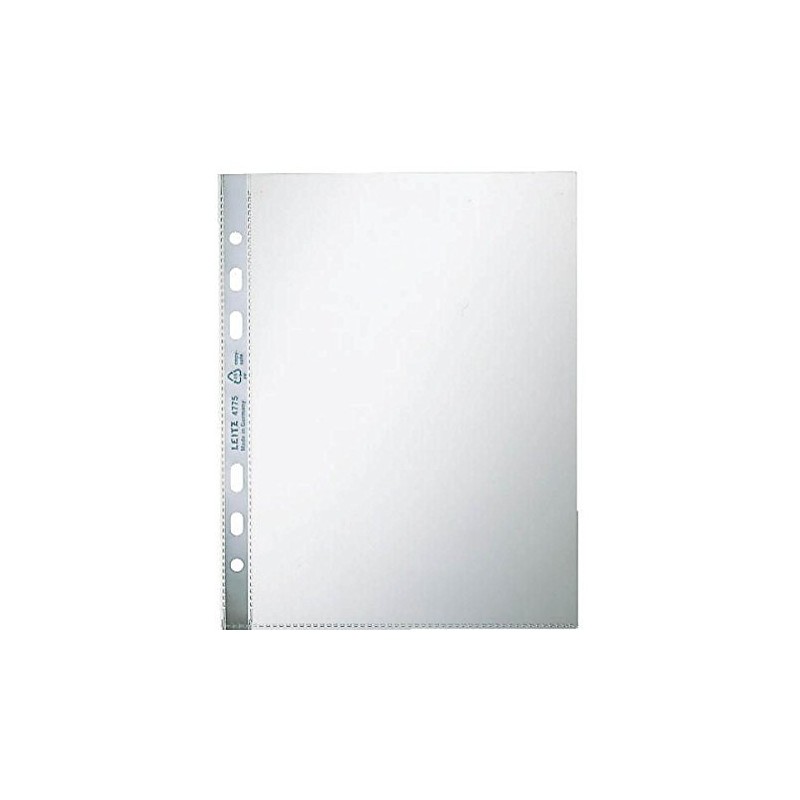 Leitz 47750002 Document Wallet Standard A5 Polypropylene Indelible Transparent