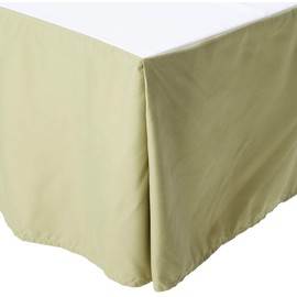 Southshore Fine Linens - VILANO Springs - 14 inch Drop Pleated Bed Skirt, Sage Green, King