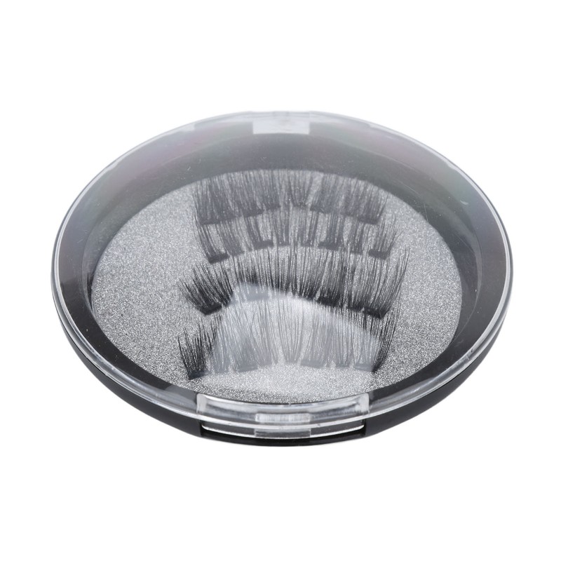 4pcs Magnetic Eyelashes Glue Free Magnetic Eyelash Clip Eyelashes Thick