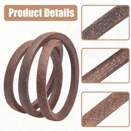 754-0280 Mower Drive Belt 5/8"x 53" Fits MTD Craftsman Troy-Bilt AYP 5357H1, Jacobsen 182252, 954-0280A Riding Mower