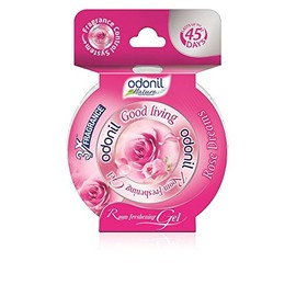Odonil Room Freshening Gelz - Rose Dreams -75 g with Odonil Room Freshening Gelz - Jasmine Fantasy - 50 g